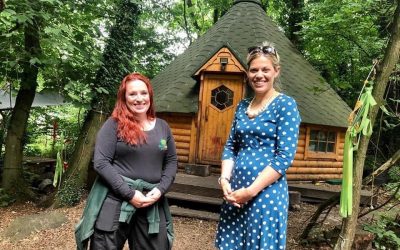 Miriam Cates MP visits Foresteers Outdoor Preschool.