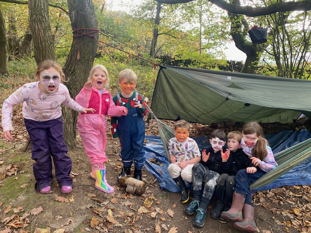 Children in facepaint